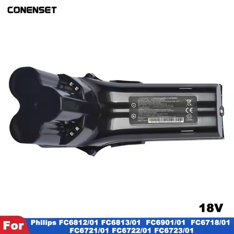18V Replacement Battery For Philips Cordless Vacuum FC6812/01 FC6813/01 FC6901/01 FC6718/01 FC6721/0