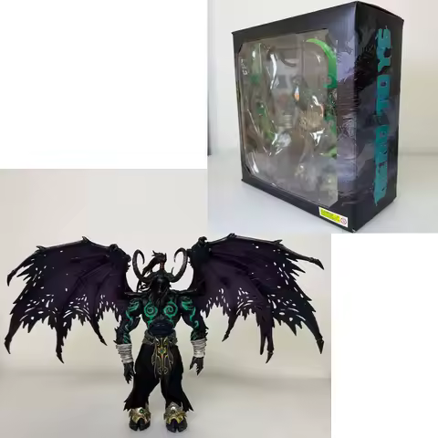 【 In Stock 】 World of Warcraft Demon Hunter Illidan Stormrage GK Handmade Ornament Model Gift Collec