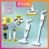 Destro Cordless Vacuum Cleaner Rechargeable Handheld Car Household Vacuum Cleaner, Vacum Rumah Swiss