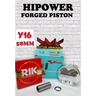 HIPOWER PISTON 57MM 58MM 63MM 65MM LC Y15 FZ Y16 R15 NVX NMAX 135LC Y15ZR LC135 FORGED SEMI DOME