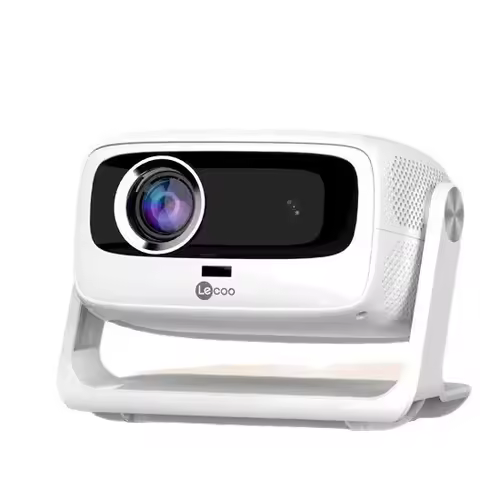 Lenovo 2026 New Model Projector: No Screen Required, Ultra HD Mobile Screen Mirroring, Smart Home Th