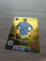 夏蘭特 erling haaland 曼城 Panini 球員咭 球員卡 manchester city 英超 golden baller 閃咭
