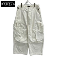 Balenciaga 720229 2022 白色工裝褲 XXS [二手]