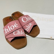 Chloe粉色拖鞋