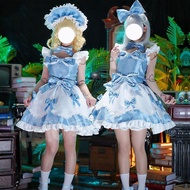 新品/双月琪双生怨灵Cos服装安娜 安娅 双子 女裙装游戏二次元套装8.2 New Product/Double Yueqi Twin Souls Cosplay Costume Anna Anya 