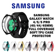 Samsung Watch5 Pro 45MM Watch4 / 5 40MM / 44MM Soft Tpu Case Cover Samsung Watch5pro 45MM Watch 4 Wa