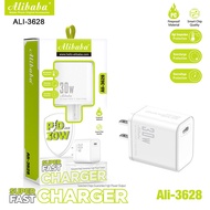 Alibaba Ali-3628 PD Charger 30W Super Fast Charging Charger Adaptor
