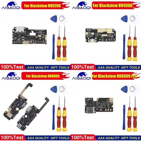 Original For Blackview BV7200 BV8100 BV7200 BV8800 BV8900 Pro BV9200 BV4900 Pro USB Charge Board Rep