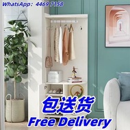 轉角衣帽櫃 衣架 三角儲物櫃 置物櫃 轉角櫃 收納架 包送貨