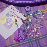 MOKA Korean Ins Kpop Fandom Army Carat Stay Exol Bead Keychain / Phone strap