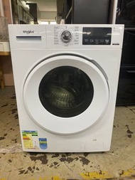 WHIRLPOOL 惠而浦WRAL85411 8公斤洗衣/5公斤乾衣 1400轉 Pure Care 前置滾桶式二合一洗衣乾衣機