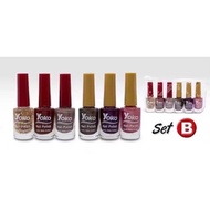 ▨ ◧ ▝ ♞,♘,♙YOKO Nail Polish Set 6pcs 9.9ml