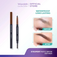GOCHA Wardah EyeXpert Matic Brow Definer - Waterproof Eyebrow Pencil and Long Lasting Up to 8 Hours 