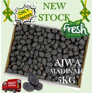 kurma ajwa Fresh AJWA Madinah 5KG Dates Luxury Ajwa Dates ALMadinah dates