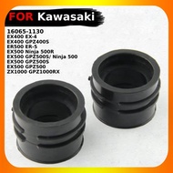 Motorcycle Carburetor Intake Manifold For Kawasaki EX400 EX-4 GPZ400S ER500 ER-5 EX500 Ninja 500R GP