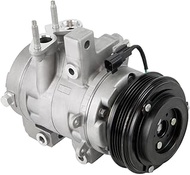 AC Compressor & A/C Clutch For Ford F150 F-150 2015 2016 2017 w/ 5.0L V8 w/o Automatic Climate Contr