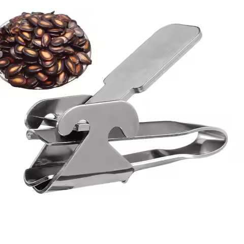 Sheller Nuts Opener Watermelon Seed Plier Clamp Opener Sunflower Seeds Peeler Walnut Pine Cracker Ki