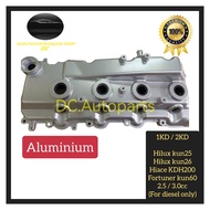 ALUMINIUM ENGINE VALVE COVER ASSY / ROCKER COVER TOYOTA HILUX KUN25 KUN26 HIACE KDH200 FORTUNER KUN6
