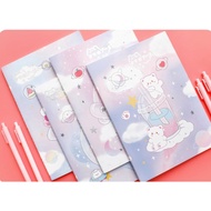 IMPORTED CHARACTER B5 NOTEBOOK CUTE CHARACTER NOTEBOOK/ B5 NOTEBOOK/ IMPORTED/ RAISED COVER/ HIGH QU