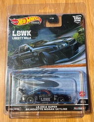 🔥🔥🔥 Hot Wheels Mountain Drifters LBWK Liberty Walk Nissan Skyline R34 ‘CHASE’ 0/5 Blister Cracked🔥🔥🔥