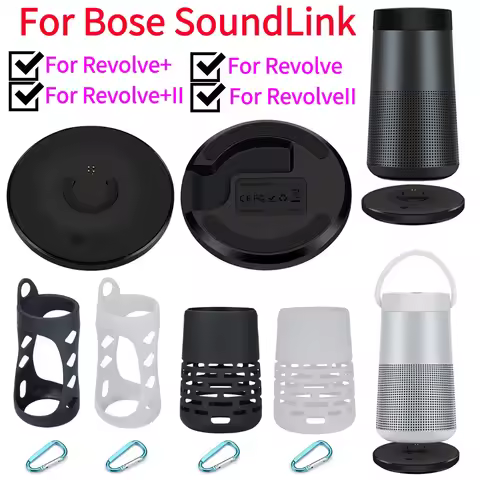 USB Charging Dock DC 5V 1.5A Charging Dock Station for Bose SoundLink Revolve+/Revolve+ II for Bose 
