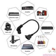 SAK 90 Degree IEC 320 C13 Female to C14 Male C13 to C14 Panel Mount Power Cable