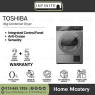 Toshiba TD-K90MEM(SK) 8kg Condenser Dryer