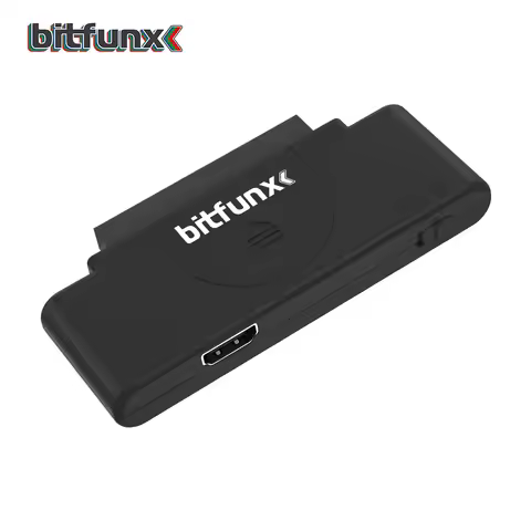 Bitfunx HDMI Video Audio Adapter RGB to 1080P With 16:9/4:3 Swith for PCE PC Engine Core Grafx Game 