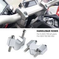 For Honda XAdv X Adv 750 Adv750 ADV 150 160 350 Adv150 Adv160 Adv350 HandleBar Riser Adapter Clamp M