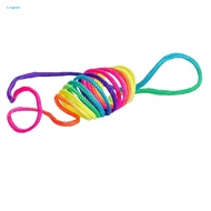 Kids Rainbow Colour Fumble Finger Thread Rope String Game Developmental Toy