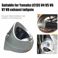 Exhaust Tail Cover for Yamaha LC135 V4 V5 V6 V7 V8 Exhaust End Cap Exhaust Muffler Cover