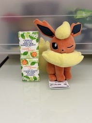 Pokémon 寶可夢 火伊貝 官方正版毛公仔 小朋友禮物 生日禮物