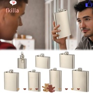 FKILLA Hip Flask Alcohol Wine Leakproof Drinkware Whiskey Holder