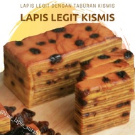 Kue Lapis Legit Kismis Asli Surabaya Basah Wisman dengan Resep Kuno