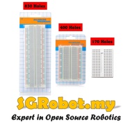 MB102 Solderless Breadboard Mini Breadboard for Arduino 170 400 830 holes Experiment Donut Board