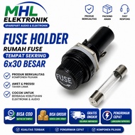 Fuse Holder Plus Large Fuse Fuse Size 30a 6X30mm