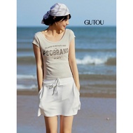 QCCC L1 PLACID SURFACE OST G98 Square Collar T-Shirt