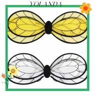 YOLAN Bee Wings, Black Yellow Bee Fairy Wings, Fairy Costume Lightweight Angel Wings Stage Performan