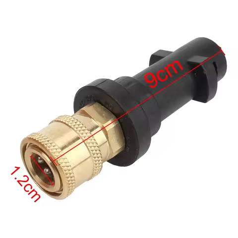 1/4 Inch Quick Connect Pressure Washer Adapter - Compatible with Karcher K2-K7 1/4" Female Water Hos