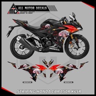 Striping Cbr 150R K45R Year 2021 to 2024 Livery Anime Honda Cbr 150 R New Sticker/ New Cbr150r Custo
