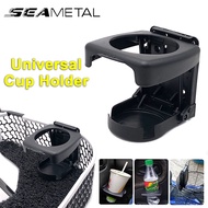 SEAMETAL Foldable Motorcycle Car Cup Holder Portable Drink Holder ABS Water Cup Bracket Anti-Shaking Drink Bottle Holder Stand