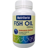 Nutriforte Fish Oil 1000mg 100's