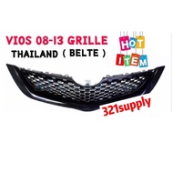 VIOS GRILLE GRILL THAILAND BELTA  / TRD LOGO FIT NCP93 DUGONG 2008 2009 2010 2011 2012 2013 08-13 EM