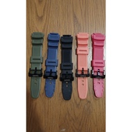 Casio ae1200 rubber watch strap Casio OEM rubber