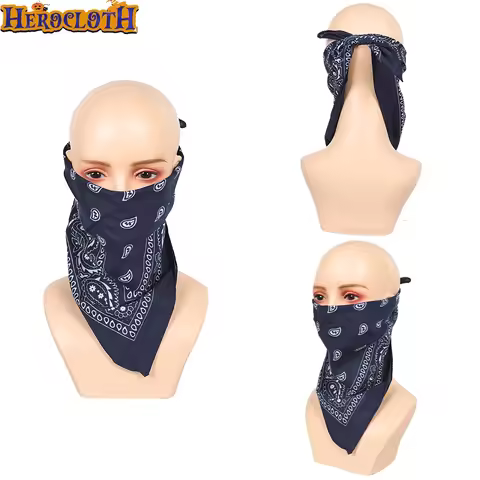 Eleven 11 Scarf Movie Stranger Disguise Face Mask Kerchief Halloween Party Cosplay Costume Neckerchi