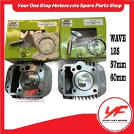 ARATA BLOCK RACING HONDA WAVE125 57MM 60MM ESPADA SHARK LEO FURIOUS ONCE SWIPOH TAIKOM AJI SUM RACIN