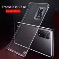 Không Khung Trong Suốt Mỏng Cứng Cover Quay Lại Trường Hợp Trên Cho Xiaomi Mi 10T Pro Mi10T Pro Mi 1