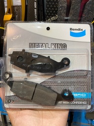 19.ผ้าเบรคหน้า ข้างซ้าย Bendix MD36 ใส่รถรุ่น NINJA 650 / ER6N / VERSYS 650 (y09-14) / GSX-S750