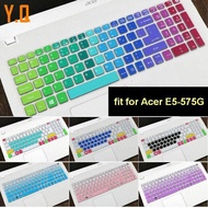 D.F.15.6 Inch Acer Silicone Keyboard Cover Protector for Acer E5-575G-51SF A615 TMP2510 TX520 E5-576G Keypad Skin Case