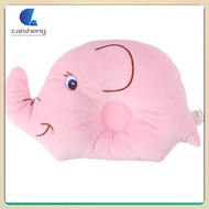 Diamond Baby Pillow Useful Shaped Pillow Elephant Design Neck Protective Pillow for Infant Baby Newborn (Pink) caisheng